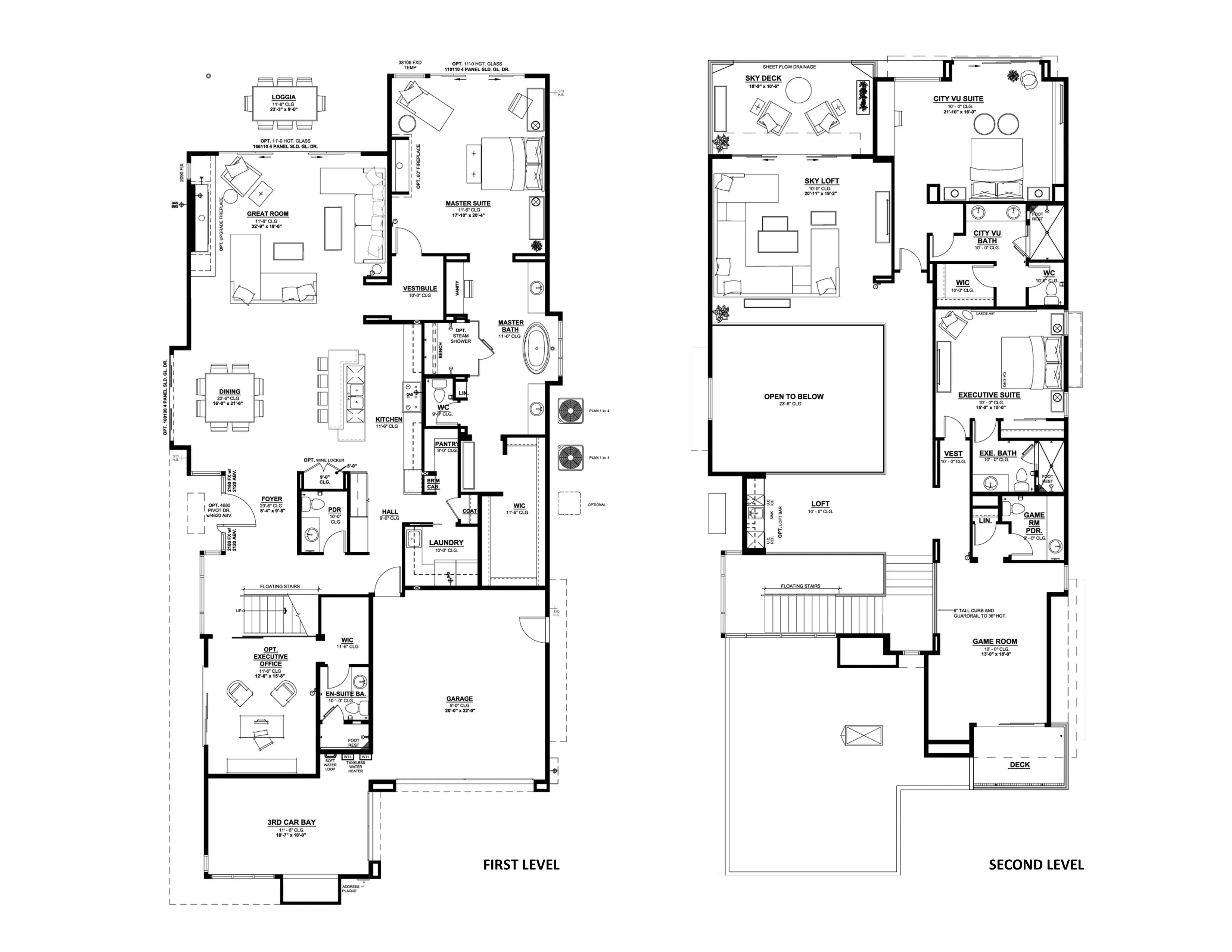 SkyVu Lot 233 Floorplan